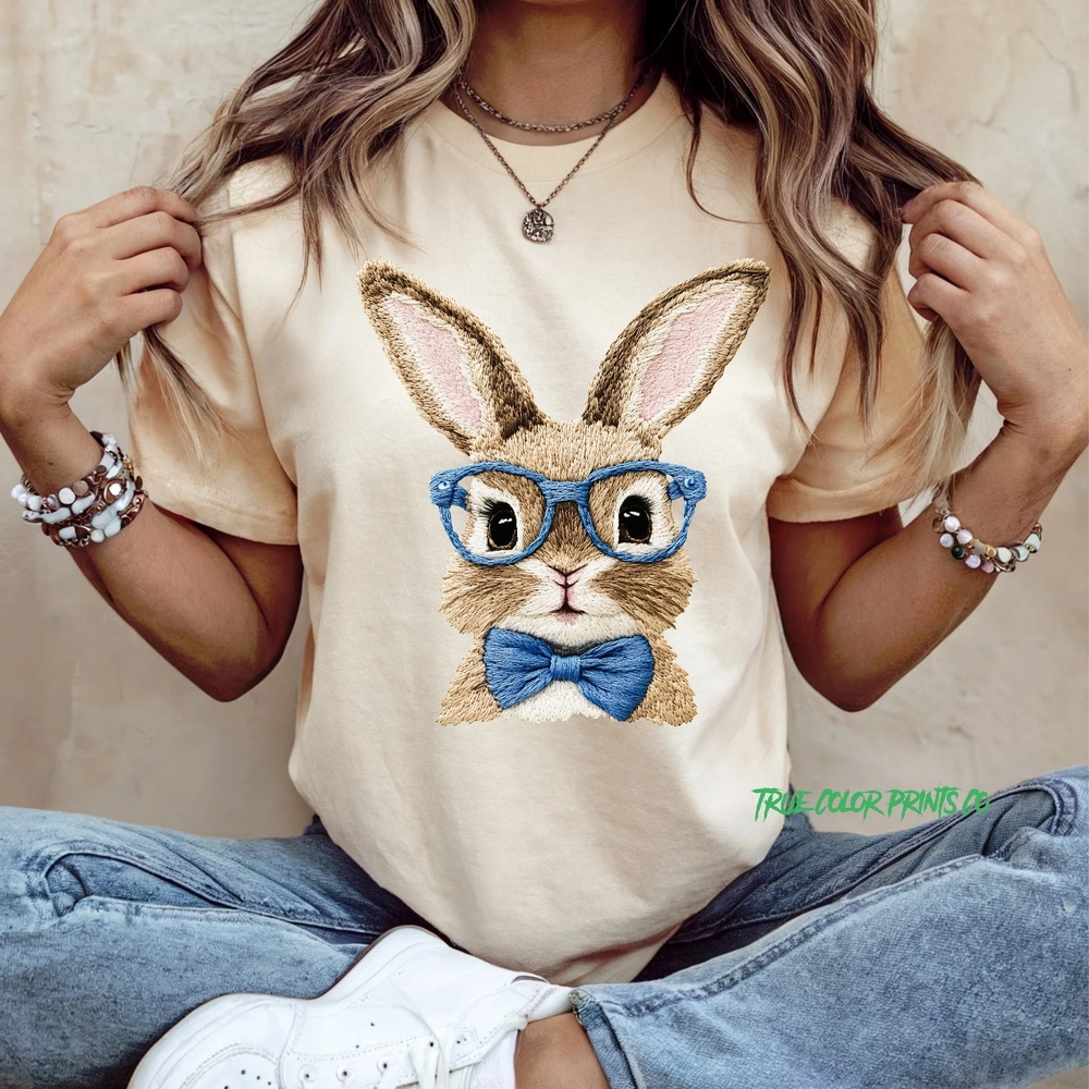 Cute Bunny Graphic T-Shirt